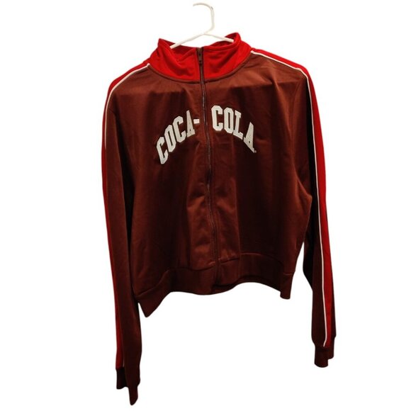 NEW Coca-Cola Cropped Full Zip Jacket - XXL - Picture 2 of 5